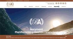 Desktop Screenshot of barymont.com